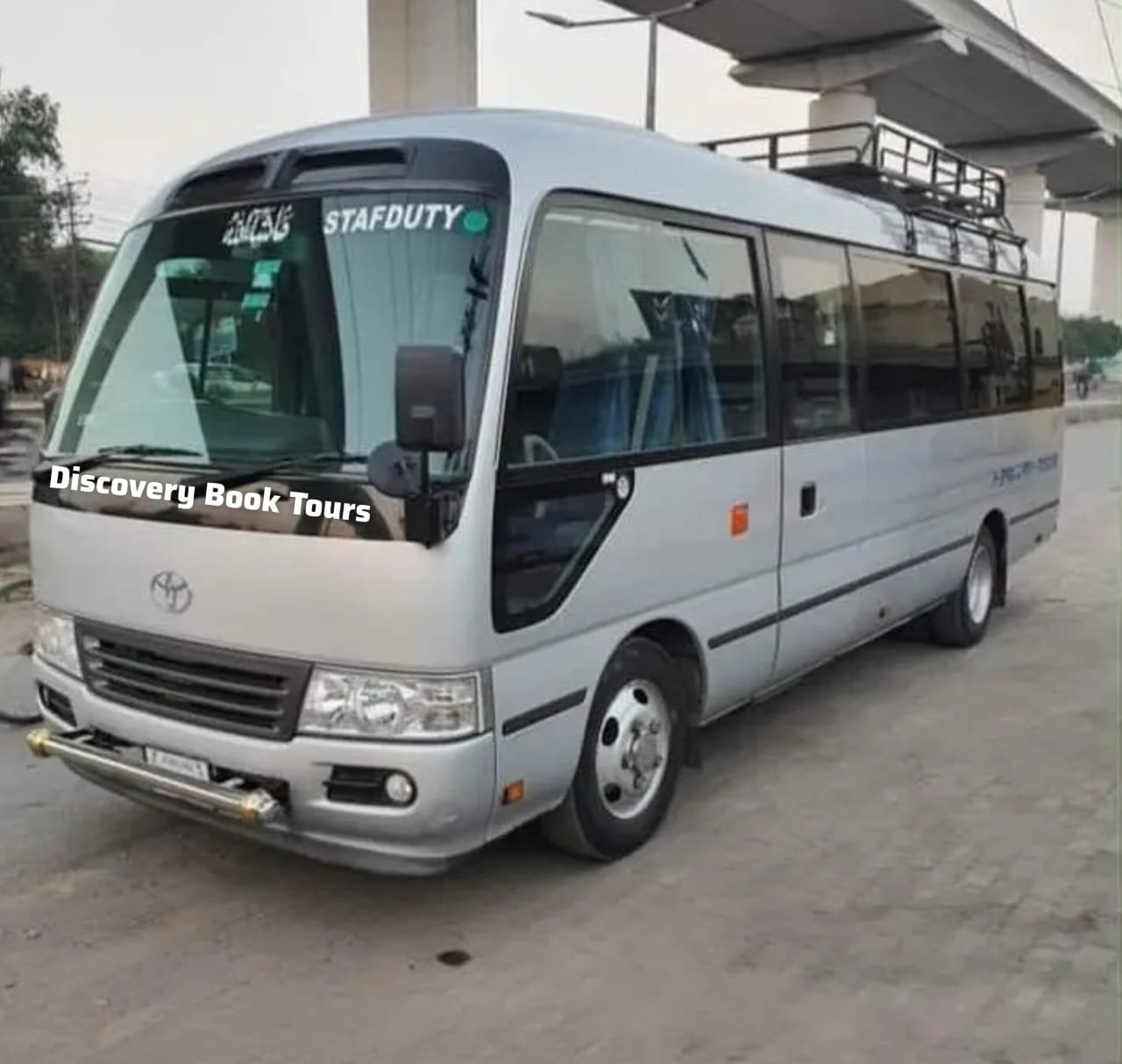 Toyota Coaster for rent
