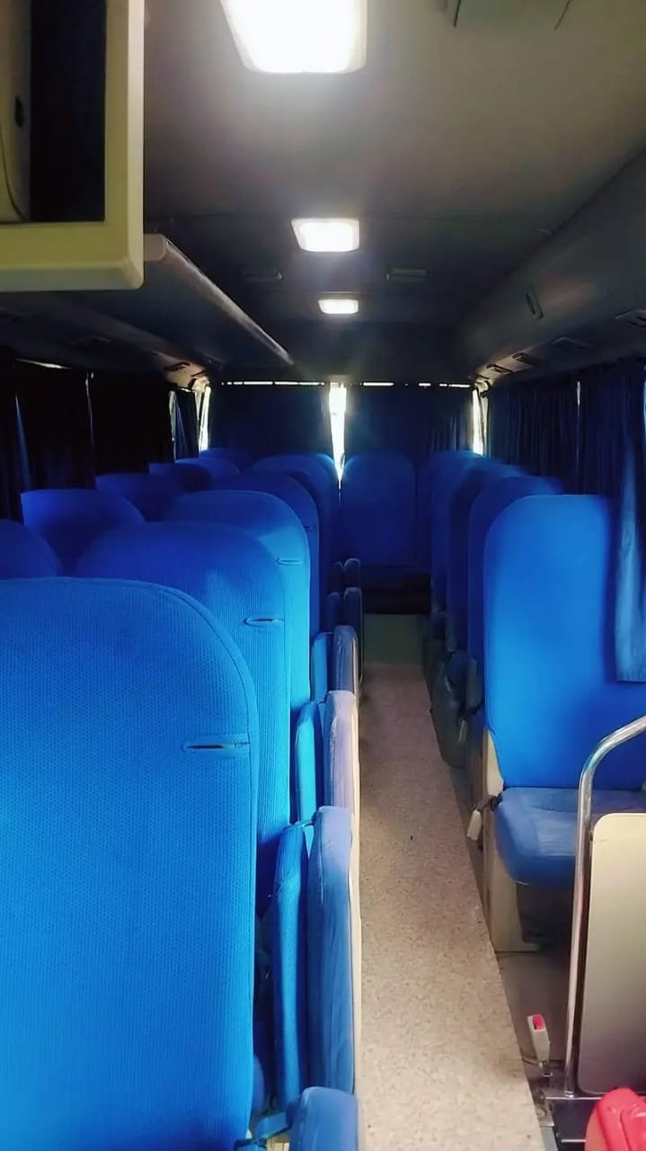 Toyota Coaster for rent